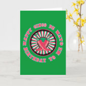 Carte Joyeux anniversaire du Cinco de Mayo ! (Fleur jaune)