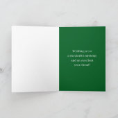 Carte Joyeux anniversaire du Maine Chickadee Pinecone (Intérieur)