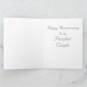 Carte Joyeux anniversaire du Mariage M. & Mme Kitty (Intérieur)
