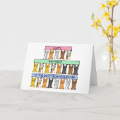 Carte Joyeux anniversaire du Meilleur Prix du Chacun pou (Fleur jaune)