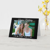 Carte Joyeux anniversaire du Meilleur Sister Ever Person (Fleur jaune)