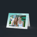 Carte Joyeux anniversaire du Meilleur Sister Ever Person<br><div class="desc">Joyeux anniversaire de la meilleure carte de l'Ever Personnalized card.</div>