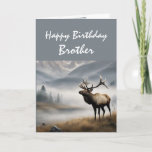 Carte Joyeux Anniversaire Elk Brother qui est exceptionn<br><div class="desc">Joyeux Anniversaire Elk debout dans un champ Outstanding Brother,  gratuit mais avec un sens de l'humour</div>