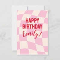 Joyeux anniversaire Emily Nom personnalisé Personn