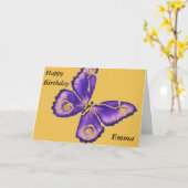 Carte Joyeux Anniversaire Emma (Fleur jaune)