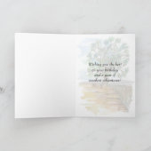 Carte Joyeux Anniversaire Employé Pinyon Pine Tree (Intérieur)