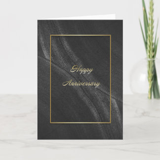 Carte Joyeux Anniversaire En Noir De Base