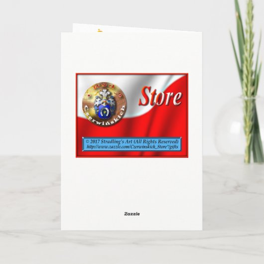 Carte Joyeux anniversaire en polonais (Dos)