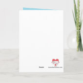 Carte Joyeux anniversaire en swahili : Blanc rouge (Dos)