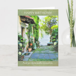 Carte Joyeux anniversaire — encore plus de chemins à exp