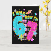 Carte Joyeux Anniversaire Enfants 7 Ans J'avais 6 Ans Ma (Fleur jaune)
