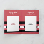 Carte Joyeux anniversaire extraordinaire petit-fils roug (Intérieur)