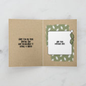 Carte Joyeux anniversaire fabuleux photo de soeur verte (Intérieur)