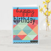Carte Joyeux Anniversaire, Faites Un Souhait (Fleur jaune)