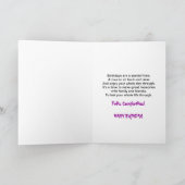 Carte JOYEUX ANNIVERSAIRE - Feliz Cumpleaños - CHIWAWA (Intérieur)