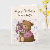 Carte Joyeux Anniversaire Femme Amour Apprécier Fleurs d (Fleur jaune)