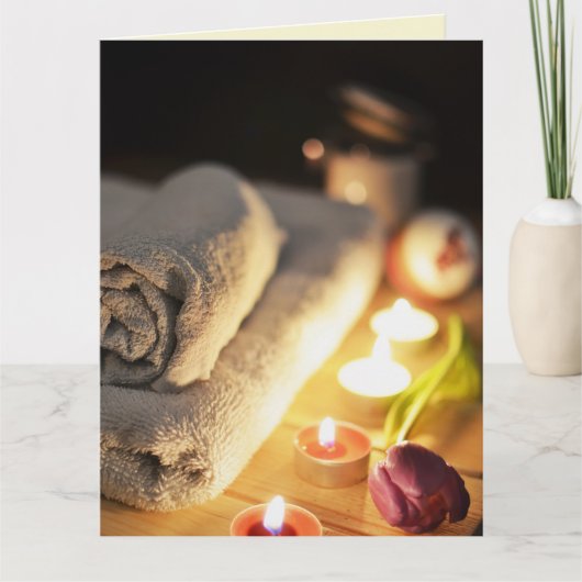 CARTE JOYEUX ANNIVERSAIRE FEMME MARI MESSAGES DE MASSAGE (Devant)