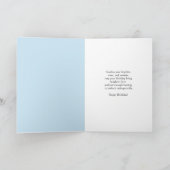 Carte Joyeux Anniversaire Février Iris Gâteau d'annivers (Intérieur)