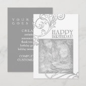 Carte joyeux anniversaire (fière fidélité) (Devant / Derrière)