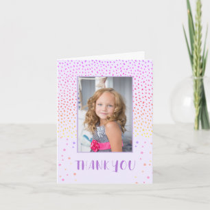 Carte Joyeux Anniversaire Fille 2 Ans Rose Coloré Photo