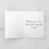 Carte Joyeux Anniversaire Fille Chat Douce (Intérieur)