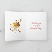 Carte Joyeux Anniversaire Fille | Chat Mignon (Intérieur)