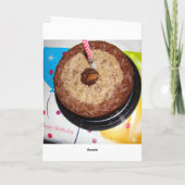 Carte Joyeux Anniversaire Fille d'un an (Dos)