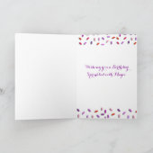 Carte Joyeux Anniversaire Fille, Je vous souhaite un Mag (Intérieur)