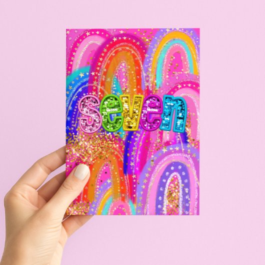 Carte Joyeux Anniversaire Filles 7 Ans