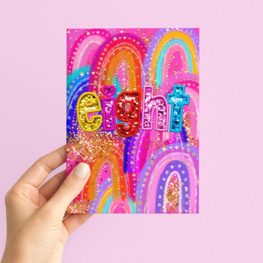Carte Joyeux Anniversaire Filles 8 Ans