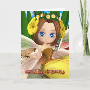 Carte Joyeux anniversaire - Flemish - Dutch Birthday