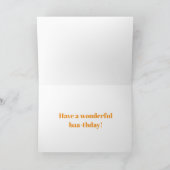 Carte Joyeux Anniversaire Fleur Blanche (Intérieur)