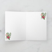 Carte Joyeux anniversaire Floral (Intérieur)
