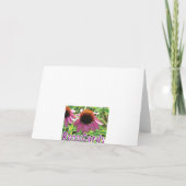 Carte Joyeux anniversaire Floral (Dos)