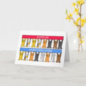 Carte Joyeux Anniversaire Français Joyeux Anniversaire (Fleur jaune)