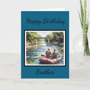 Carte Joyeux Anniversaire Frère/À l'intérieur de la cart