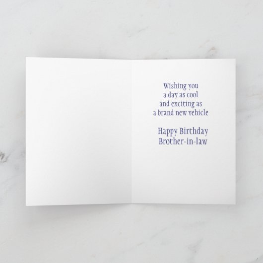 Carte Joyeux Anniversaire Frère en beaux-parents Nouvell (Intérieur)