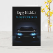 Carte Joyeux Anniversaire Frère en beaux-parents Nouvell (Fleur jaune)