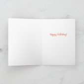 Carte Joyeux anniversaire ! From Your Loyal (Intérieur)