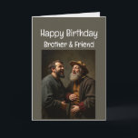 Carte Joyeux anniversaire Funny Brother & Friend<br><div class="desc">Joyeux Anniversaire Fun Nous avons traversé beaucoup de choses ensemble et la plupart était de votre faute Frère et Ami</div>