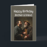 Carte Joyeux anniversaire Funny Brother & Friend<br><div class="desc">Joyeux Anniversaire Fun Nous avons traversé beaucoup de choses ensemble et la plupart était de votre faute Frère et Ami</div>