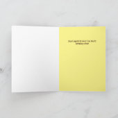 Carte Joyeux Anniversaire Funny Squirrel Texte Personnal (Intérieur)