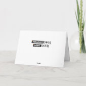 Carte Joyeux Anniversaire Gay (Dos)