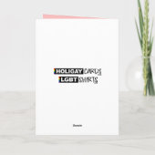 Carte Joyeux Anniversaire Gay (Dos)