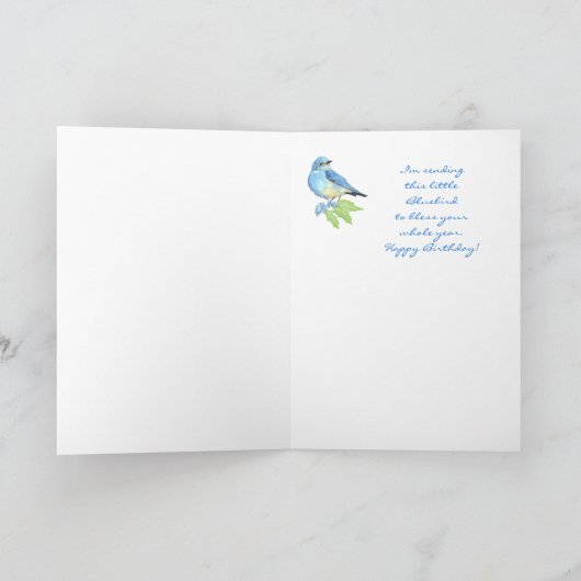 Carte Joyeux anniversaire général (Intérieur)