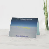 Carte Joyeux anniversaire - Gladys/charbon (Dos)