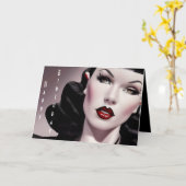 Carte Joyeux Anniversaire Gothique Fille Anniversaire él (Fleur jaune)