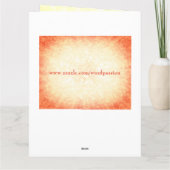 Carte Joyeux anniversaire grand-fille design de la fée (Dos)