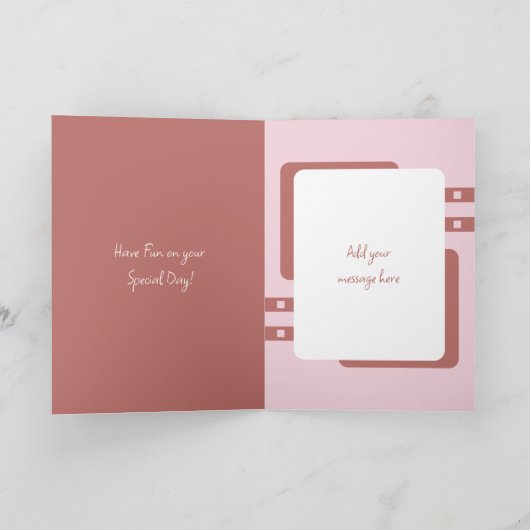 Carte Joyeux anniversaire grand-mère ajouter 6 photos sa (Intérieur)