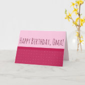 Carte Joyeux anniversaire, grand-mère ! & I Love You (on (Fleur jaune)